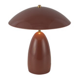 Alora - TL437012BGD - LED Table Lamp - Poppy - Burgundy