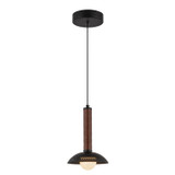 Alora - PD616109MBOP-UNV - LED Pendant - Arden - Matte Black/Opal Glass