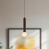 Alora - PD612109MBOP-UNV - LED Pendant - Arden - Matte Black/Opal Glass