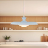 Alora - PD557015CER - One Light Pendant - Minori - Cerulean
