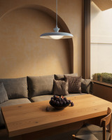 Alora - PD557015CER - One Light Pendant - Minori - Cerulean