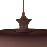 Alora - PD557015BGD - One Light Pendant - Minori - Burgundy