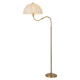 Alora - FL661068BG - One Light Floor Lamp - Crosby - Brushed Gold