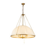 Alora - CH661433BG - Four Light Chandelier - Crosby - Brushed Gold