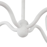 Alora - CH558427AWOP - Four Light Chandelier - Effie - Antique White/Opal Glass
