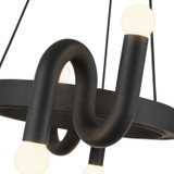 Alora - CH420823MB - Eight Light Chandelier - Sadie - Matte Black