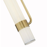 Alora - WV324230VBGO-UNV - LED Wall/Vanity - Madison - Vintage Brass/Glossy Opal