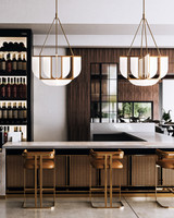 Alora - CH336830VB-UNV - LED Chandelier - Anders - Vintage Brass