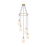Crystorama - DAV-6005-MG - LED Pendant - Davis - Modern Gold