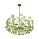 Crystorama - BGT-338-SG-GR - Six Light Chandelier - Bridget - Soft Gold