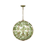 Crystorama - BGT-334-SG-GR - Three Light Chandelier - Bridget - Soft Gold
