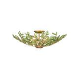 Crystorama - BGT-330-SG-GR - Four Light Semi Flush Mount - Bridget - Soft Gold