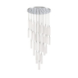 Crystorama - ADD-423-CH-WH - LED Pendant - Addis - Polished Chrome