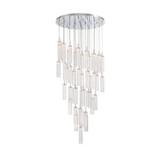 Crystorama - ADD-423-CH-CL - LED Pendant - Addis - Polished Chrome