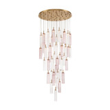 Crystorama - ADD-423-AG-SP - LED Pendant - Addis - Aged Brass