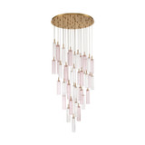 Crystorama - ADD-423-AG-SP - LED Pendant - Addis - Aged Brass