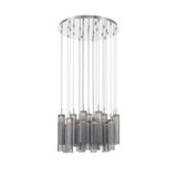 Crystorama - ADD-415-CH-SM - LED Pendant - Addis - Polished Chrome
