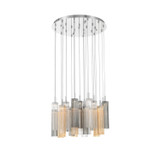 Crystorama - ADD-415-CH-AU - LED Pendant - Addis - Polished Chrome