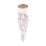 Crystorama - ADD-415-AG-SP - LED Pendant - Addis - Aged Brass