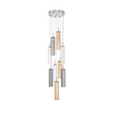 Crystorama - ADD-405-CH-AU - LED Pendant - Addis - Polished Chrome