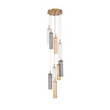 Crystorama - ADD-405-AG-AU - LED Pendant - Addis - Aged Brass