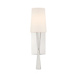 Crystorama - TRE-221-OP-PN - One Light Wall Sconce - Trenton - Polished Nickel