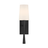 Crystorama - TRE-221-OP-BF - One Light Wall Sconce - Trenton - Black Forged