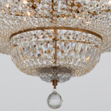 Crystorama - ROS-A1015-AG-CL-MWP - 15 Light Chandelier - Roslyn - Aged Brass