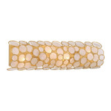Crystorama - PAL-526-GA - Four Light Bath - Palla - Antique Gold