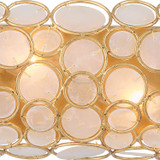 Crystorama - PAL-526-GA - Four Light Bath - Palla - Antique Gold