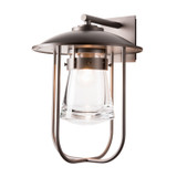 Hubbardton Forge - 307720-SKT-77-ZM0467 - One Light Outdoor Wall Sconce - Erlenmeyer - Coastal Dark Smoke