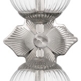 Crystorama - ORY-1002-PN-CL - Two Light Wall Sconce - Orly - Polished Nickel
