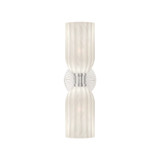 Crystorama - LOT-712-PN - Two Light Wall Sconce - Lotus - Polished Nickel