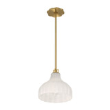 Crystorama - LAY-303-LG - One Light Pendant - Layton - Luxe Gold