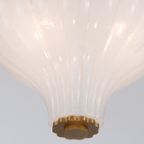 Crystorama - LAY-300-LG - Three Light Semi Flush Mount - Layton - Luxe Gold