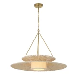 Crystorama - JNP-10543-SG - One Light Chandelier - Juniper - Soft Gold