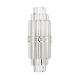 Crystorama - HAY-1411-PN - Two Light Wall Sconce - Hayes - Polished Nickel