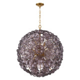 Crystorama - ESM-4009-AG-SM - 12 Light Chandelier - Esme - Aged Brass