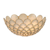 Crystorama - DRB-7000-SG - Three Light Semi Flush Mount - Darby - Soft Gold