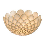 Crystorama - DRB-7000-SG - Three Light Semi Flush Mount - Darby - Soft Gold