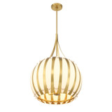 Crystorama - DRA-8003-LG - Five Light Chandelier - Daria - Luxe Gold