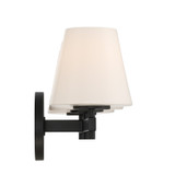Crystorama - COL-203-BK - Three Light Bath - Colton - Black