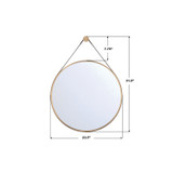 Crystorama - CAL-M224-LG - Mirror - Callahan - Luxe Gold