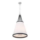Crystorama - CAL-2405-PN - Four Light Pendant - Callahan - Polished Nickel
