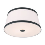 Crystorama - CAL-2400-PN - Three Light Flush Mount - Callahan - Polished Nickel