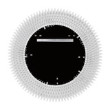 Crystorama - BRH-M546-MT - Mirror - Broche - Matte White