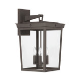 Crystorama - BEL-A8063-TZ - Three Light Outdoor Wall Sconce - Belmont - Twilight Bronze