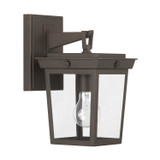 Crystorama - BEL-A8061-TZ - One Light Outdoor Wall Sconce - Belmont - Twilight Bronze