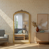 Crystorama - ARN-M700-BB - Mirror - Arden - Burnished Brass