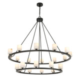 Crystorama - ARA-10268-MK-ST - LED Chandelier - Aragon - Matte Black